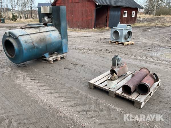 Torkpanna Haga Hmv-100 med luftväxlare