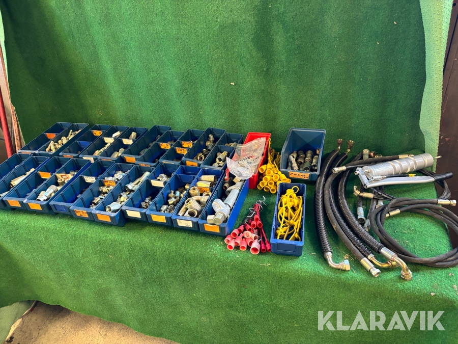 Hydraulikkomponenter parti