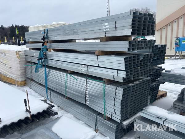 Stålreglar, stålskenor och inbrottsplåtar