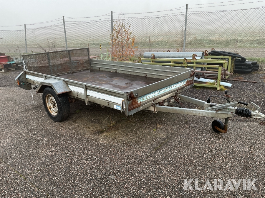 Personbilssläp tippbart GISEBO 1200 kg