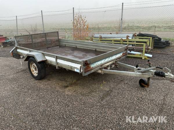 Personbilssläp tippbart GISEBO 1200 kg