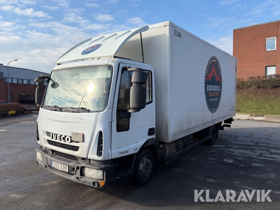 Lastbil Iveco Eurocargo 75E19 Manuell, 186hk