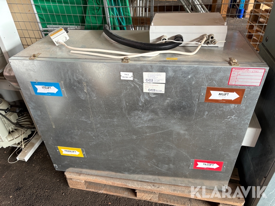 Fläktaggregat Exhausto
