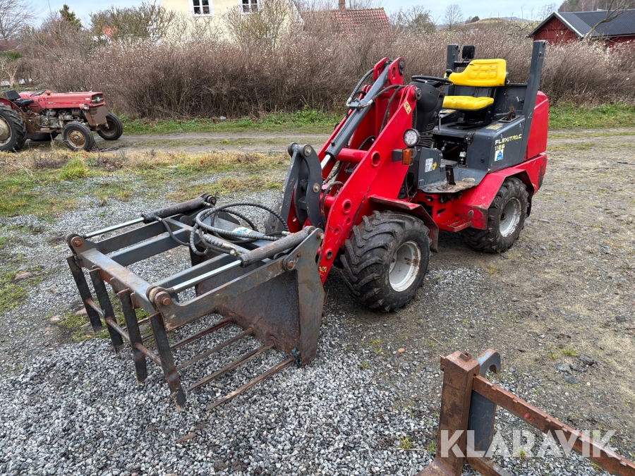 Minilastare Flexitrac 1126 med redskap