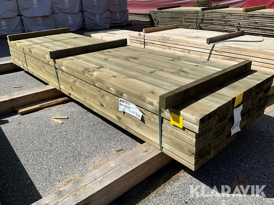 Virkespaket tryckimp NTR A C 24 45x170 172löpmeter