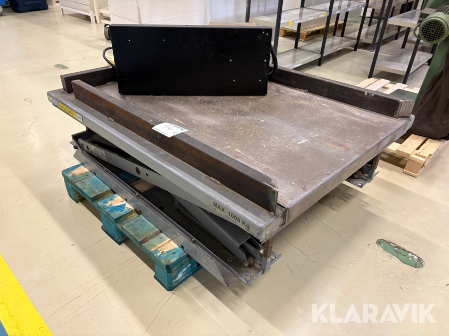 Lyftbord Marco MLU 010080-D2 1000kg