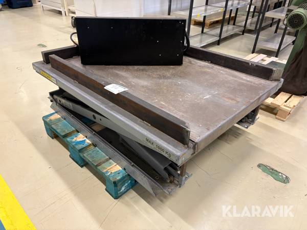 Lyftbord Marco MLU 010080-D2 1000kg