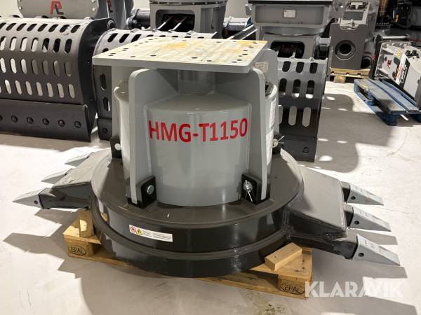 Hydraulmagnet med tänder Pladdet HMG- T1150
