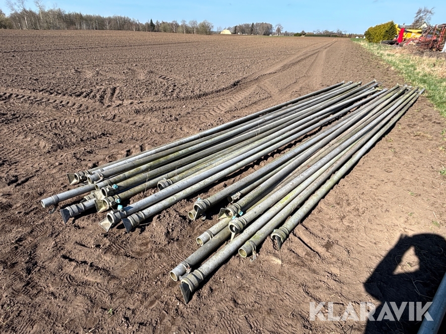 Bevattningsrör 3tum - ca 25st