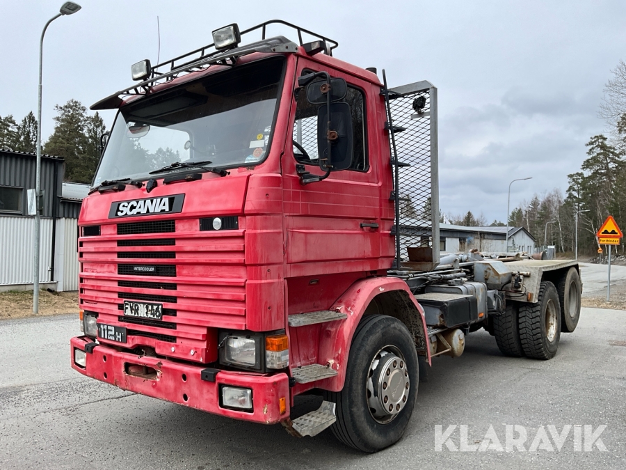 Veteranlastbil / Lastväxlare Scania R112H 6X2
