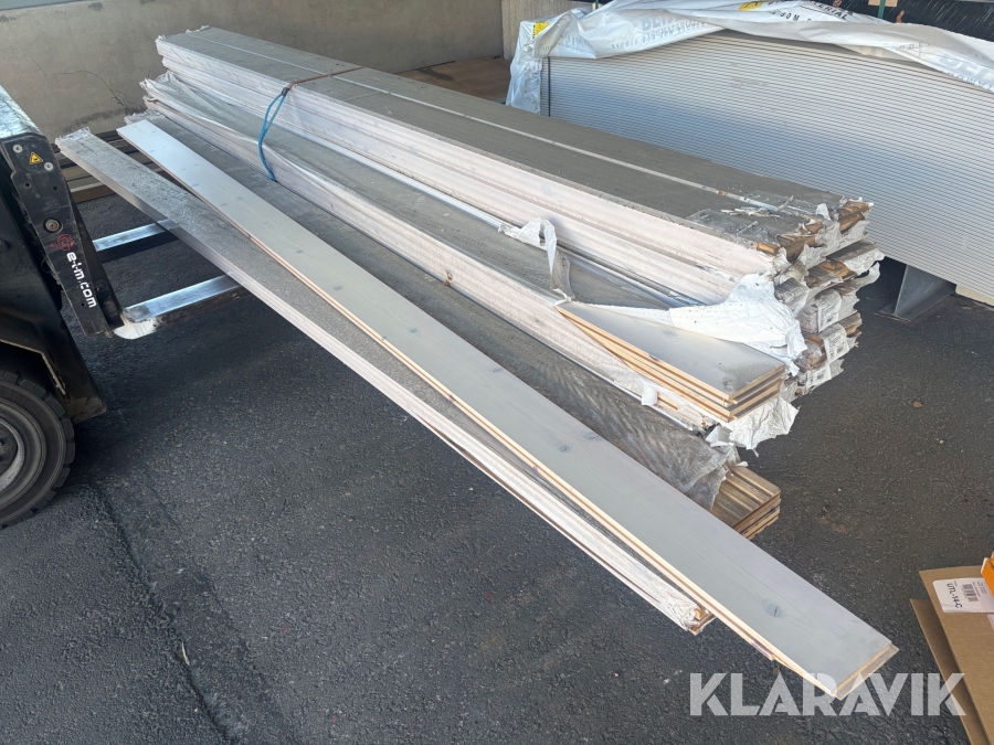Golvträ furu 26,5x154x4140 extra vit