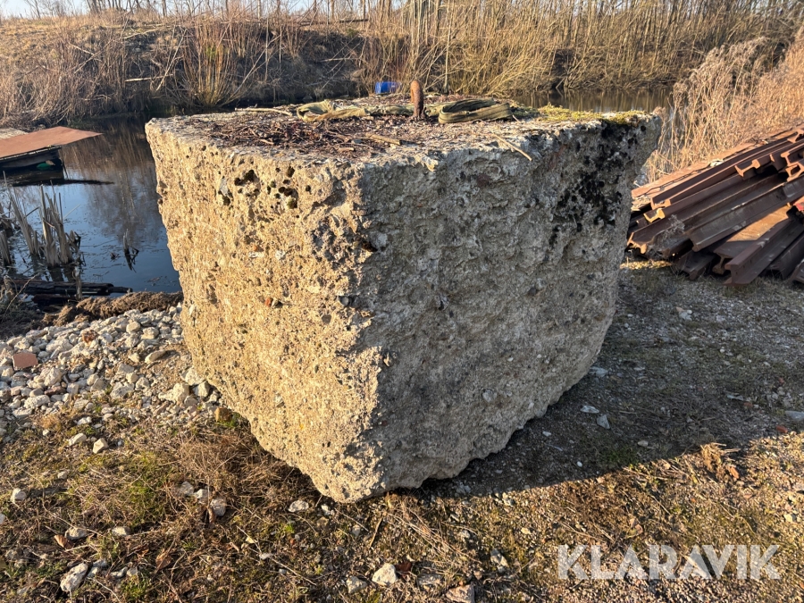 Fundament / betongvikt