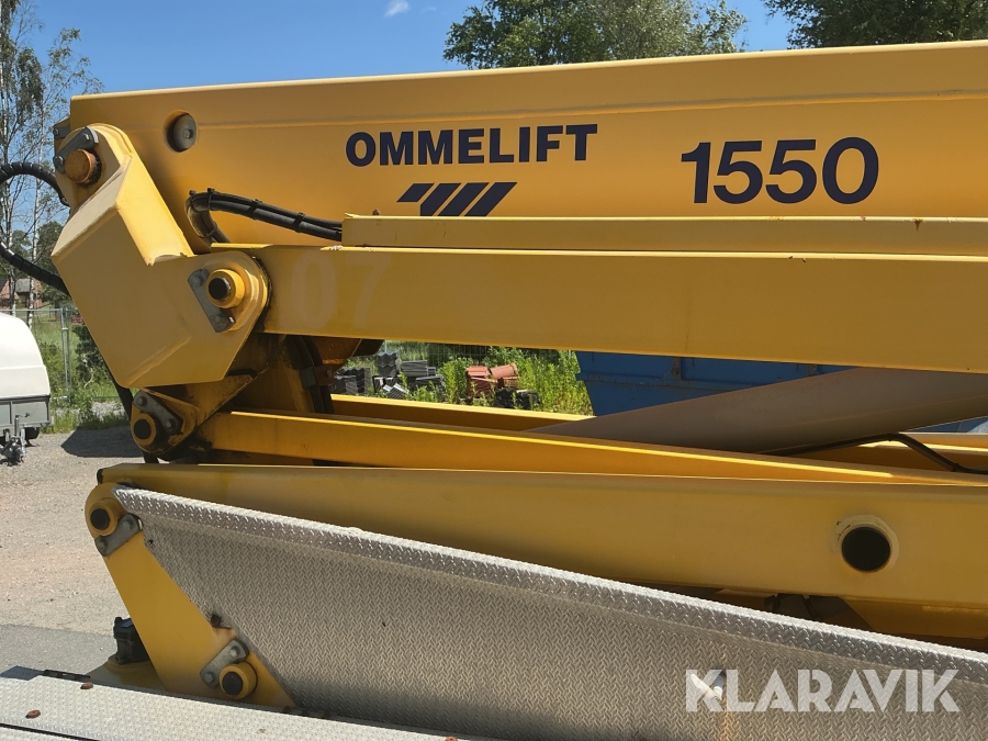 Släpvagnslift Ommelift 1550EBZX
