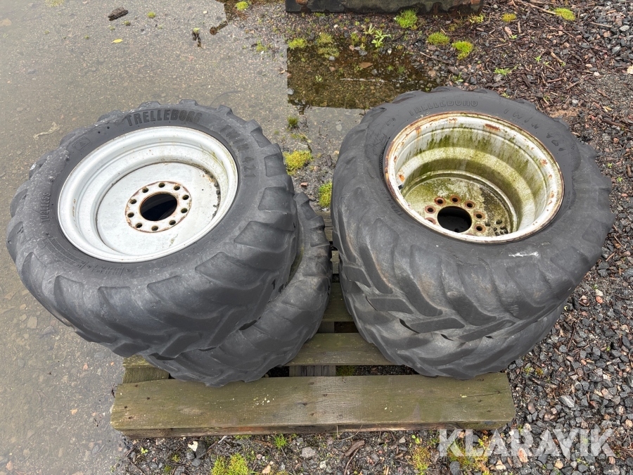 Maskinhjul Trelleborg Twin 421 15* till avant 4st 
