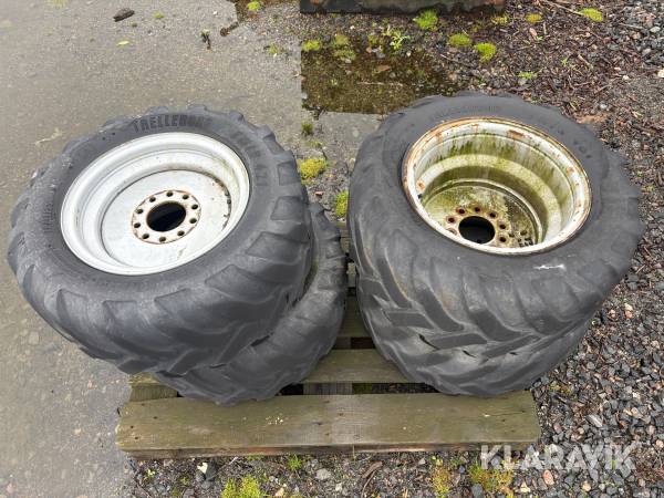 Maskinhjul Trelleborg Twin 421 15* till avant 4st 