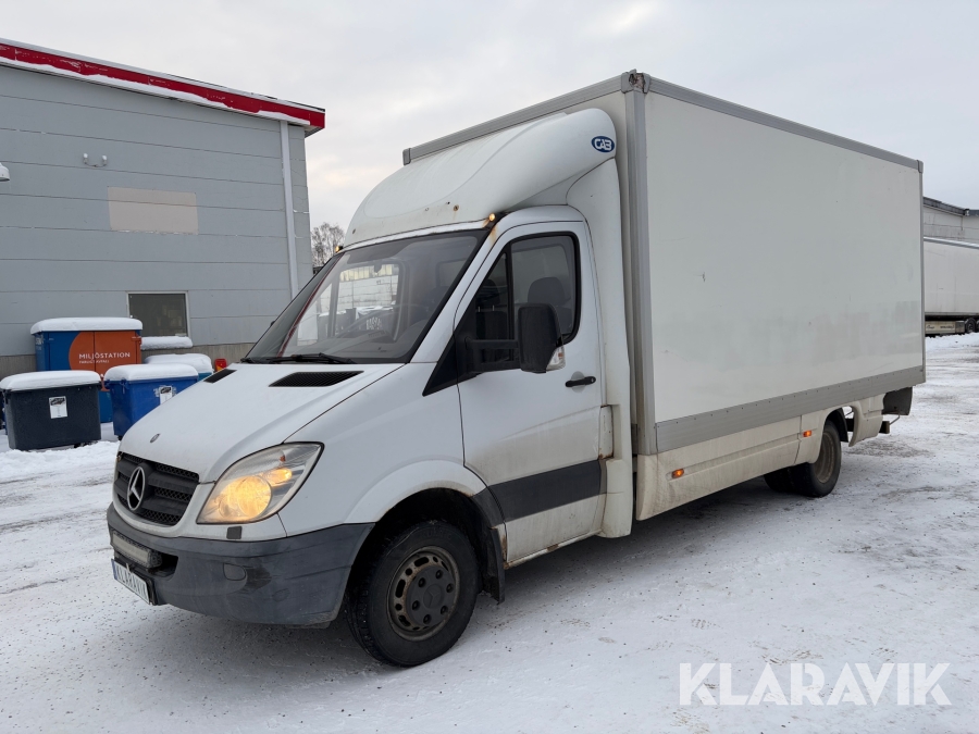 Skåpbil Mercedes-Benz 519 CDI Enkelhytt 3.0 V6 190 hk med verkstadsinredning