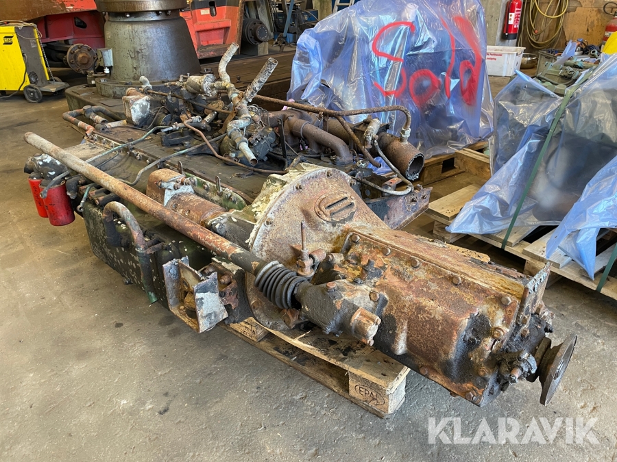 Pannkaksmotor till Volvobuss Volvo TD100