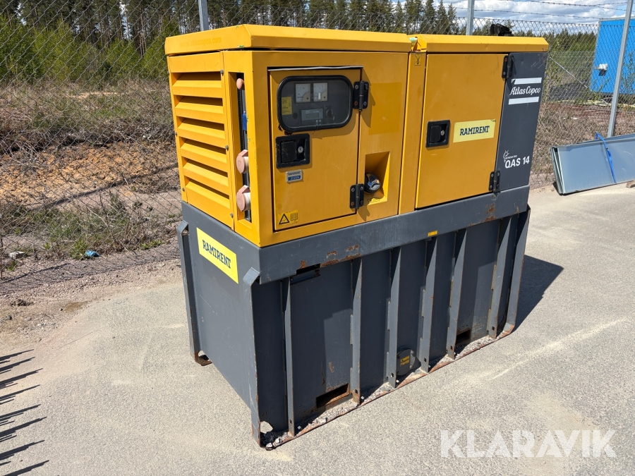 Elverk Atlas Copco QAS 14