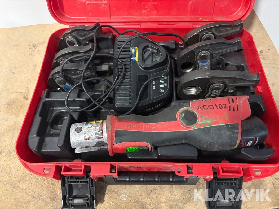 Pressverktyg NovoPress ACO102 med M-käftar