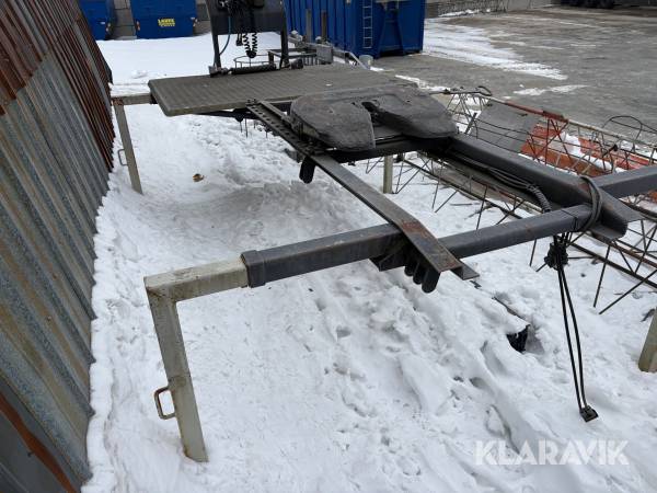 Vändskiva på laxo-ram Jost