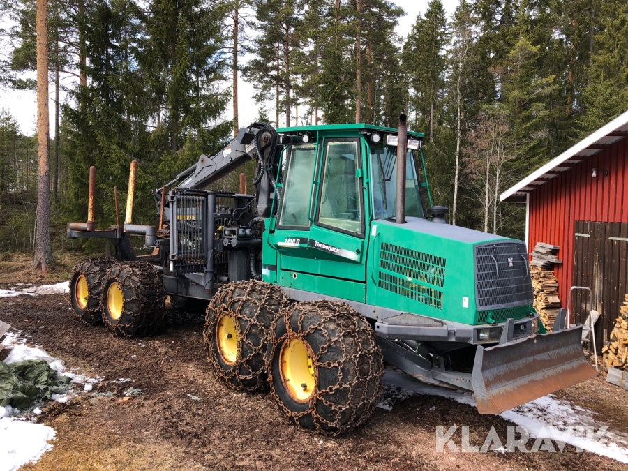 Skotare Timberjack 1410D ALS system
