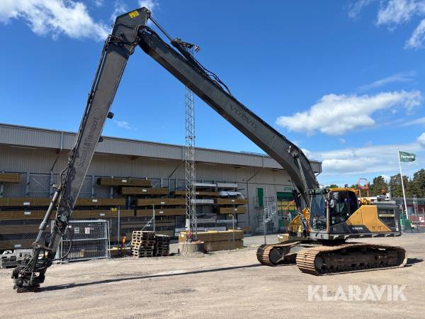 Grävmaskin Volvo EC300ELR långgrävare