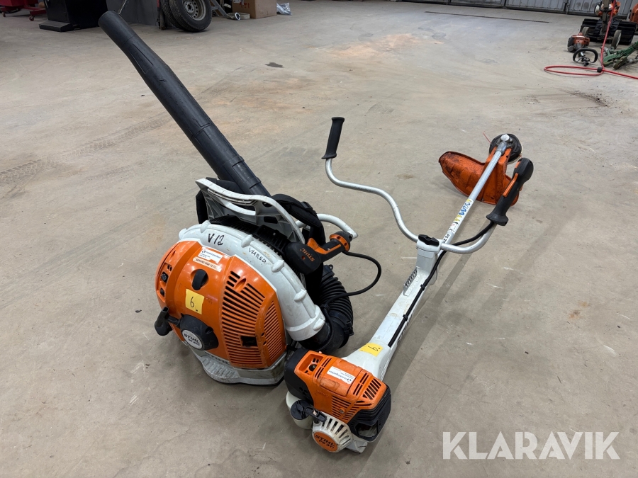 Lövblås och Röjsåg Stihl 