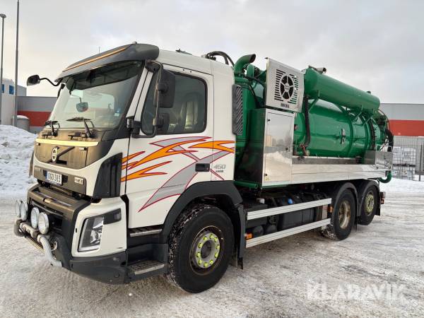Slam/sug/tankbil Volvo FMX 450 6x2 460hk 2017