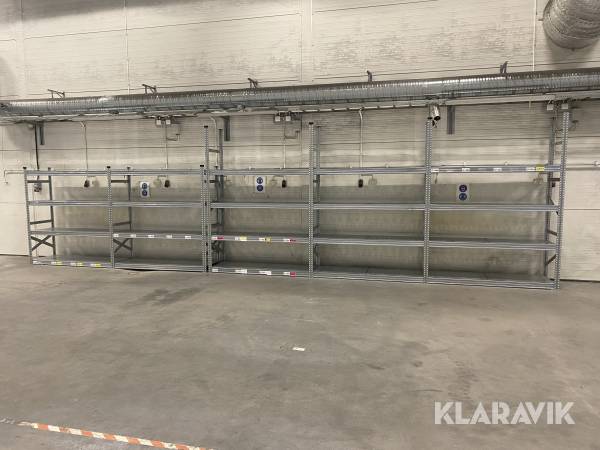 Lagerhylla 5 Sektioner Superhyllan RMS