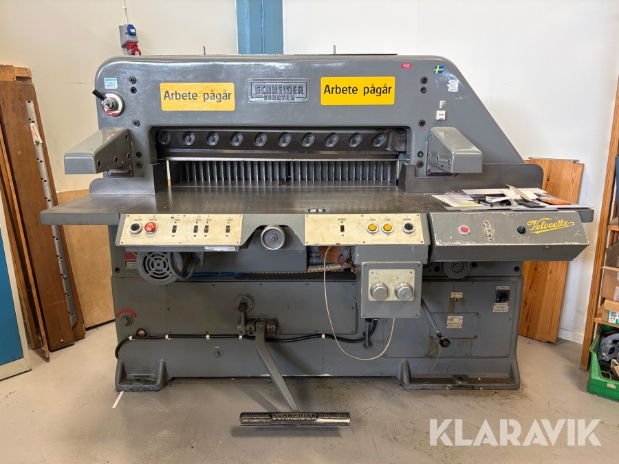 Skärmaskin Schneider Senator 106
