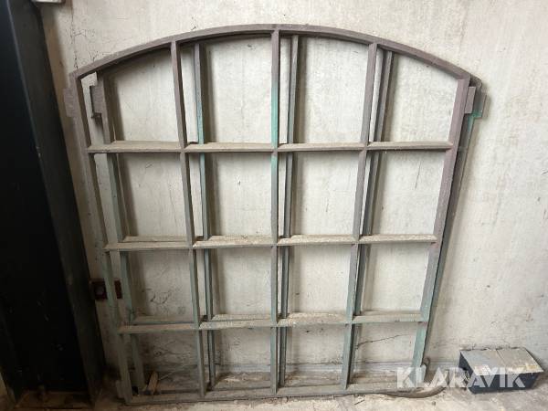 Gjutjärnsramar för fönster 2 st