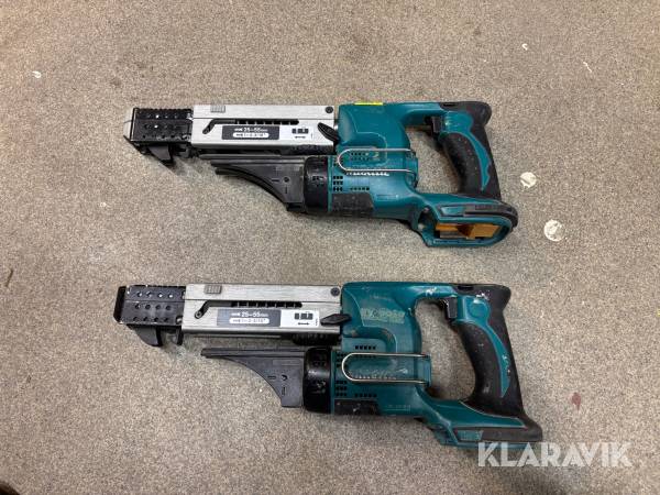 Skruvautomat Makita DFR550 2 st