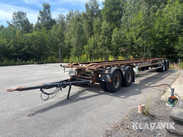 Släp Kilafors RBB lastväxlarvagn