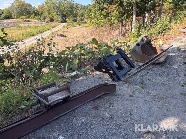 Skopa, gafflar och Planeringsbalk Götene, Engcon, SB