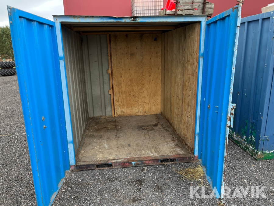 Container med låsbom