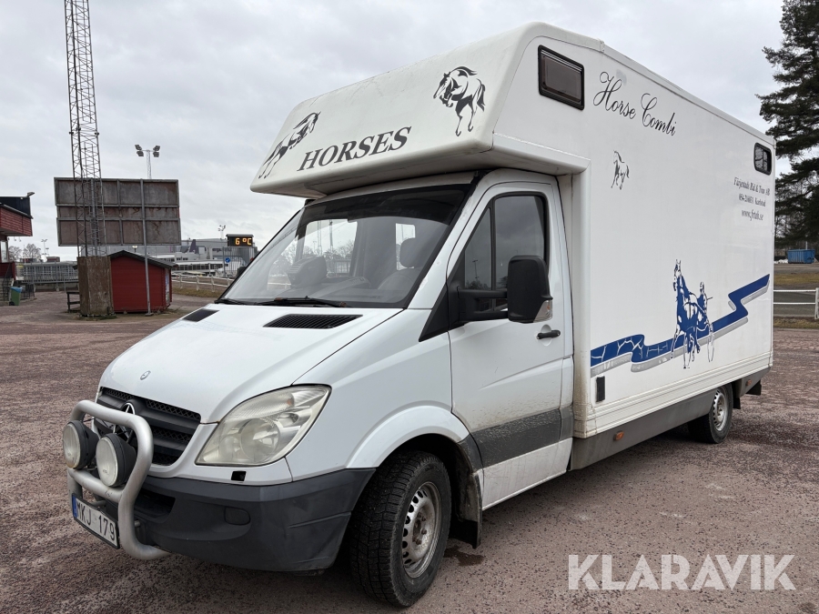 Hästtransport Mercedes-Benz Sprinter 318 CDI