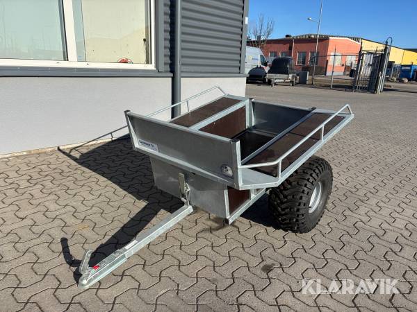 Atv/ Utv kärra Carlmans Gårdsvagn tippbar