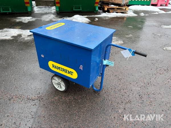 Verktygsvagn Svenska Arbetsredskap Blå