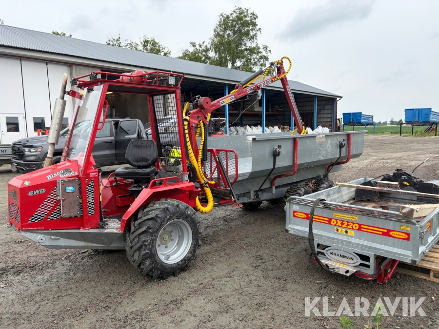 Miniskotare Kranman Bison 6000