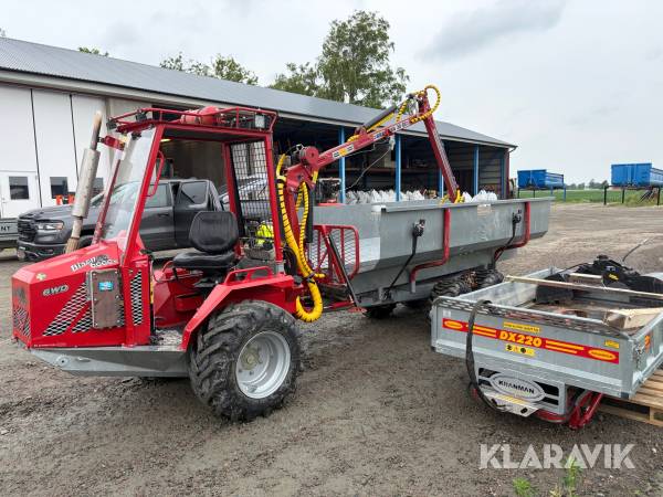 Miniskotare Kranman Bison 6000