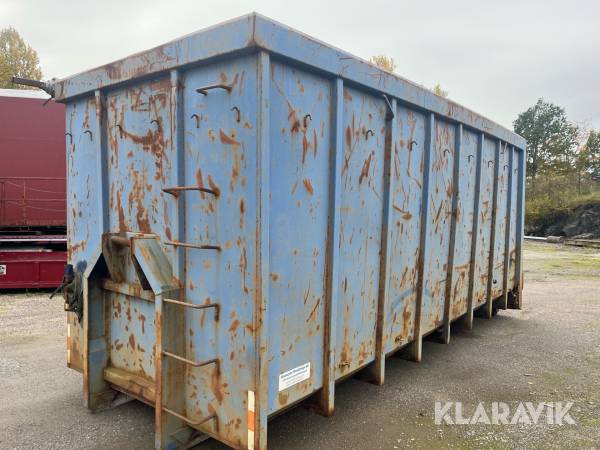 Lastväxlacontainer Rosenqvist 38 m3