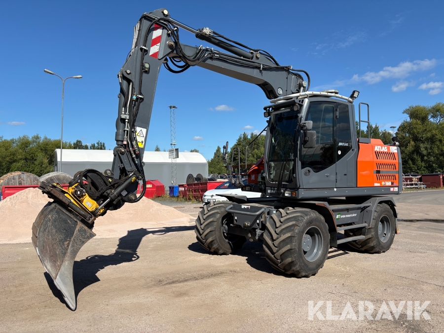 Hjulgrävare Atlas 160W