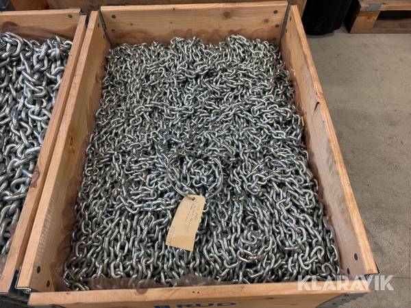 Telferkätting 7,1x21 mm 120 meter