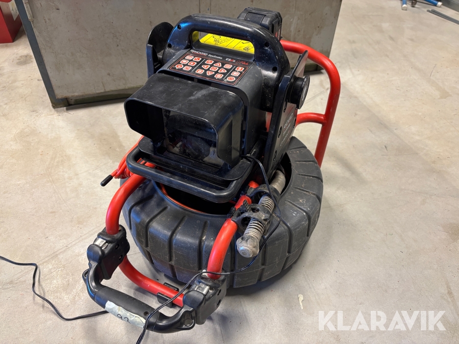 Rörålskamera Ridgid SeeSnake CS6X Pak med kabelsökare