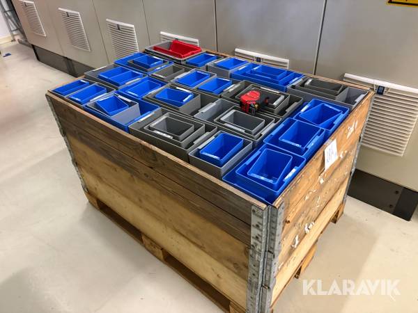 Förvaringslådor parti