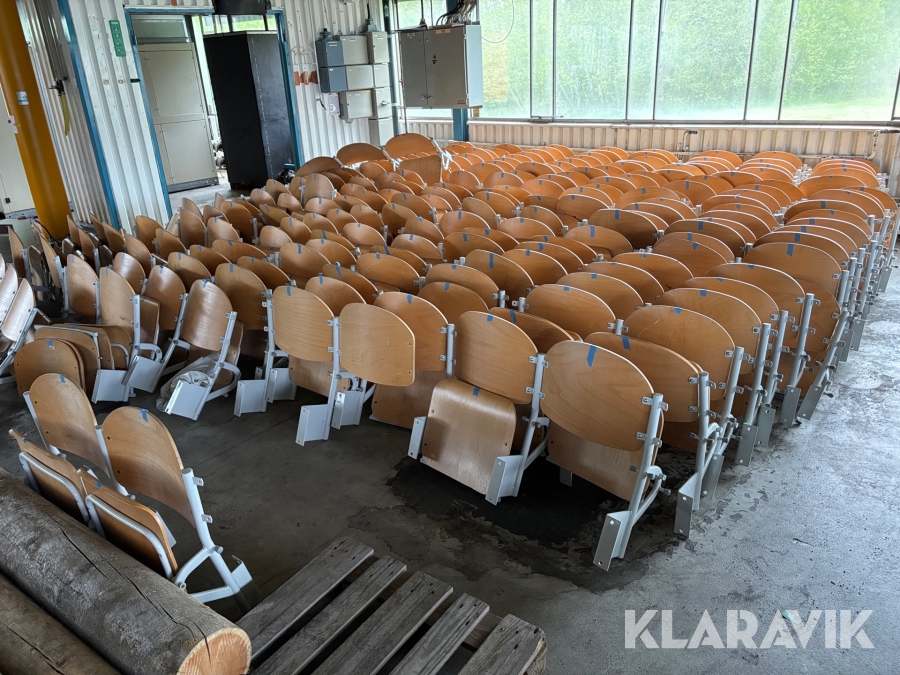Stolar för sporthall 210st