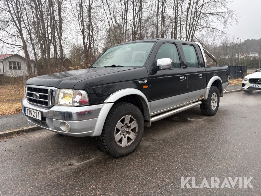 Pickup Ford Ranger dubbelhytt 2.5 4x4