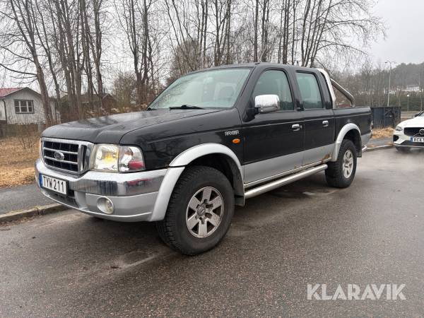 Pickup Ford Ranger dubbelhytt 2.5 4x4