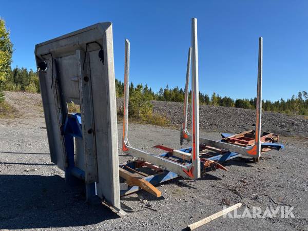 Timmerrede med ExTe A10 bankar