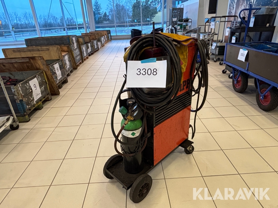 MIG/MAG svets Kemppi Kempomat 253 på vagn